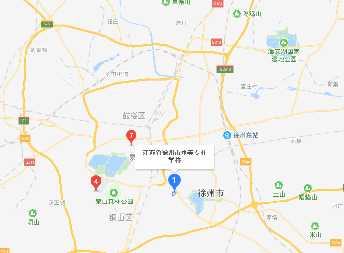 江蘇徐州中等專業(yè)學(xué)校地址在哪里