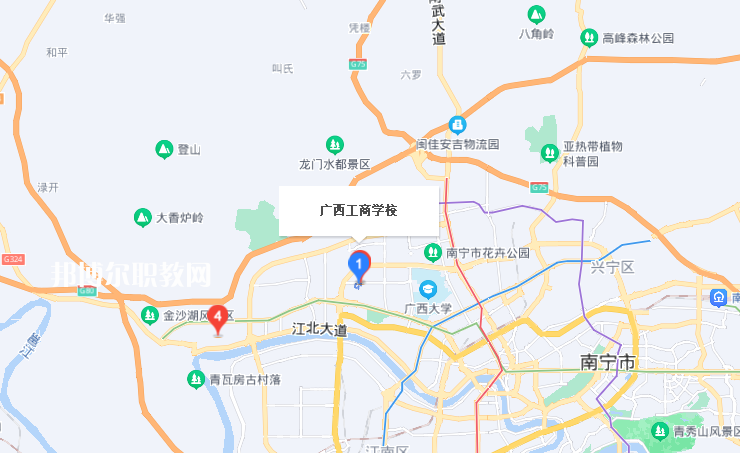 廣西工商學校地址在哪里