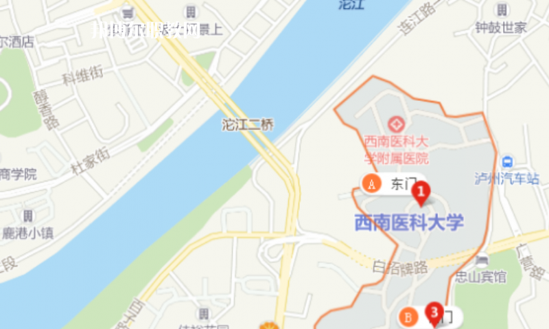 西南醫(yī)科大學(xué)護(hù)理學(xué)院附屬衛(wèi)生學(xué)校地址在哪里