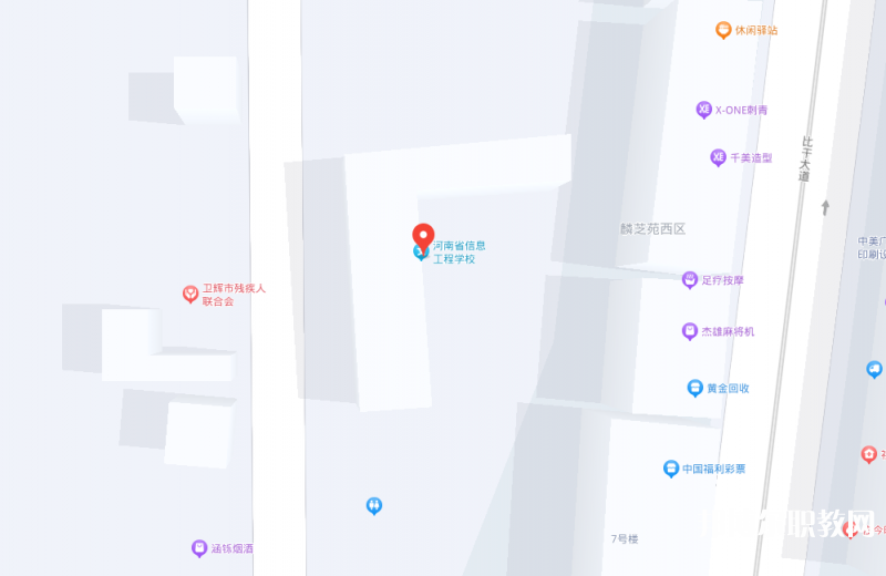 河南省信息工程學校地址，乘車路線