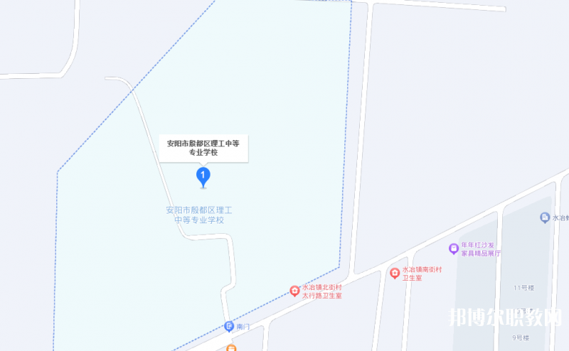 安陽(yáng)市殷都區(qū)理工中等專業(yè)學(xué)校地址，乘車路線