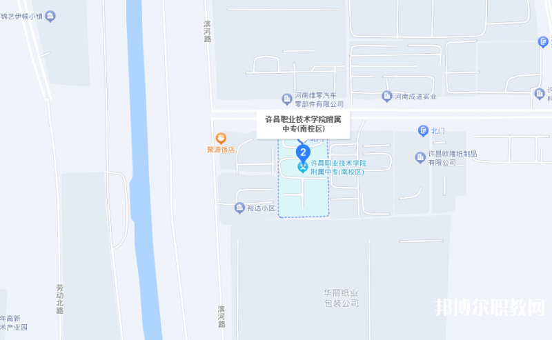 許昌市建安區(qū)職業(yè)中等專業(yè)學(xué)校地址，乘車路線