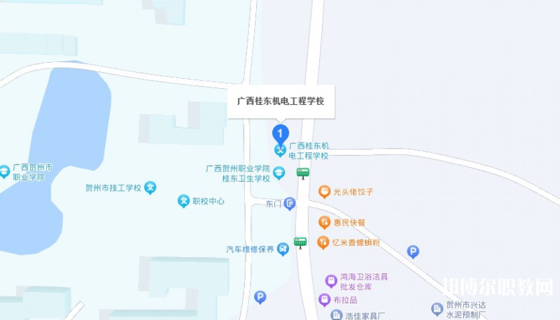 桂東機(jī)電工程學(xué)校地址，乘車路線