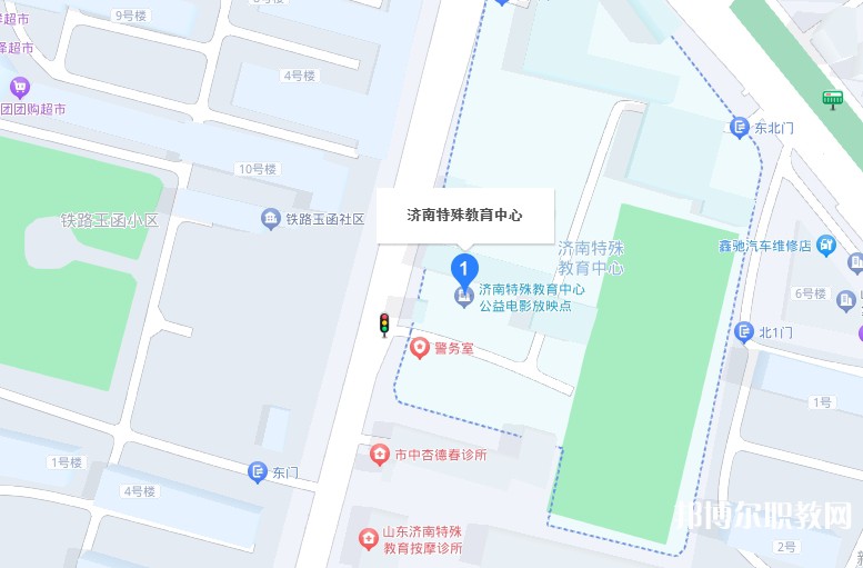 濟南特殊教育中心地址，乘車路線