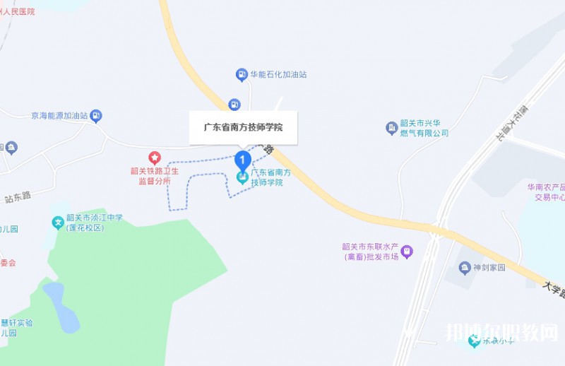 廣東省南方技師學(xué)院地址，乘車路線