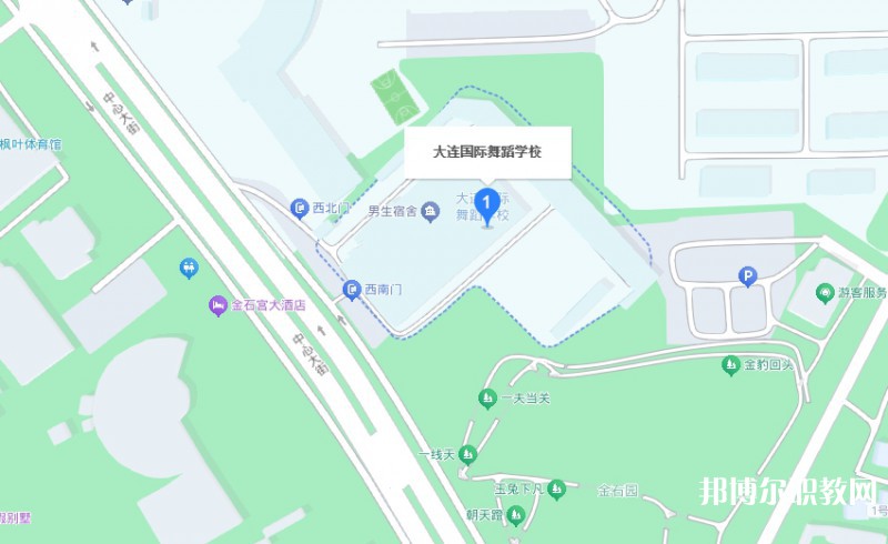 大連國際舞蹈學(xué)校地址，乘車路線